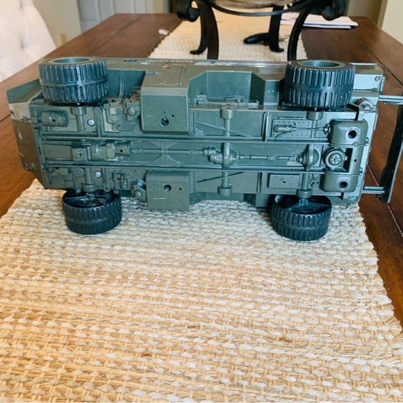 983 GI Joe ARAH Troop Transport APC Vehicle - Olive Camo Incomplete - Picture 6 of 10